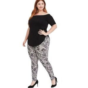 Torrid Snake Print Jeggings
